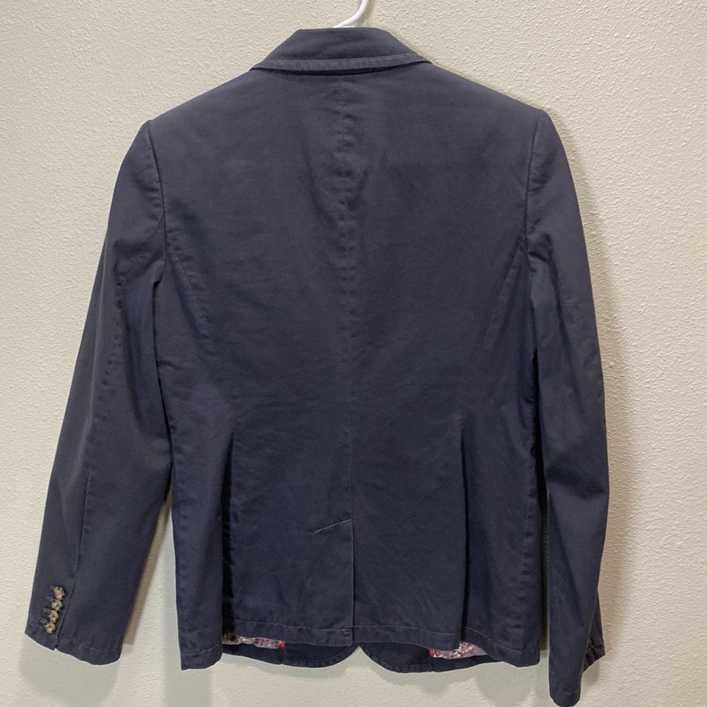 Boden one bottom gray blazer jacket cotton - Picture 4 of 9